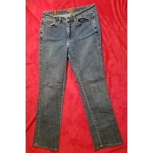 Women's Aura regular rise medium blue j…